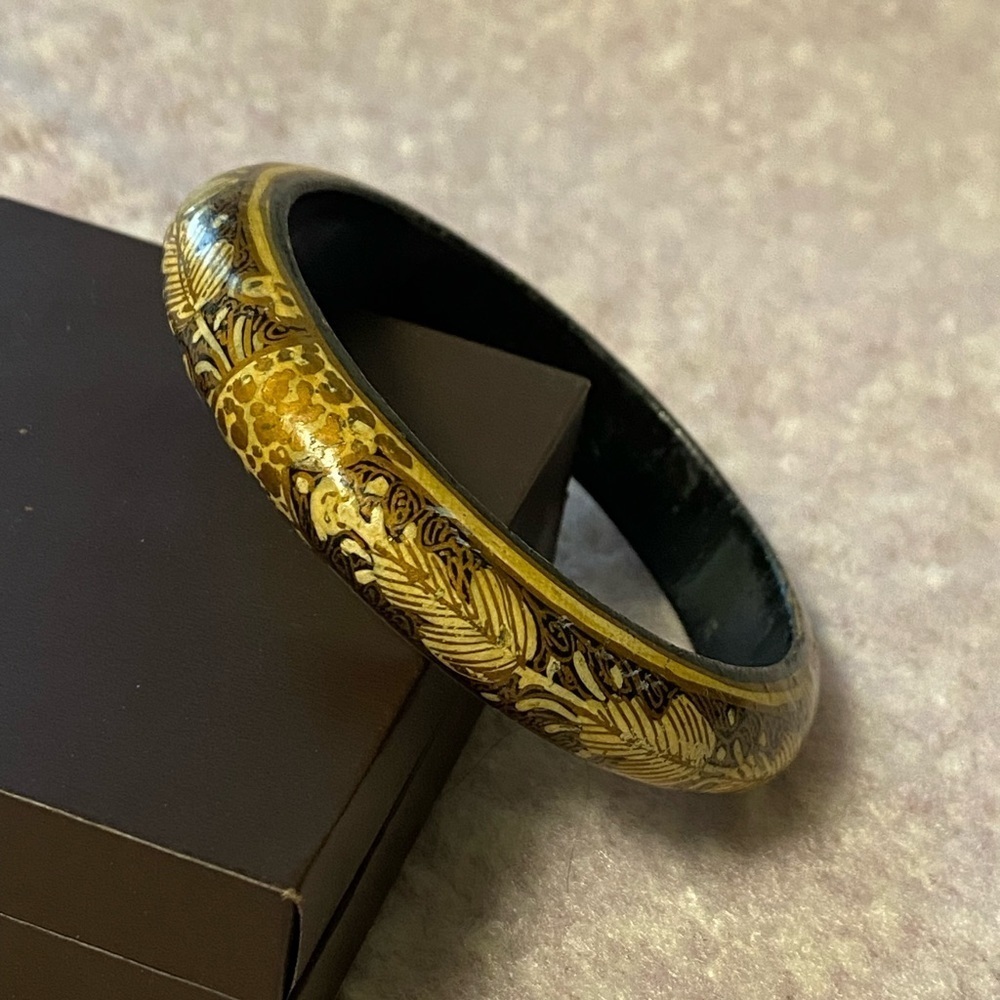 Wooden Bangle Bracelet